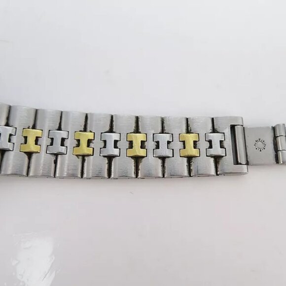 Authentic HERMES Profile Beige Dial & Silver Tone Wrist Watch - Picture 8 of 15